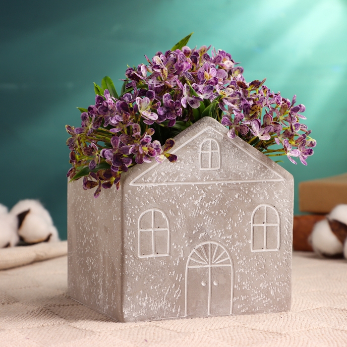 Кашпо  Кашпо "Дом" 11х11х12см