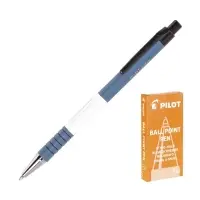 Ручка шариковая Pilot. Soft, автоматическая, синий стержень BPRK-10M (L), узел 0.7 мм, на масляной основе