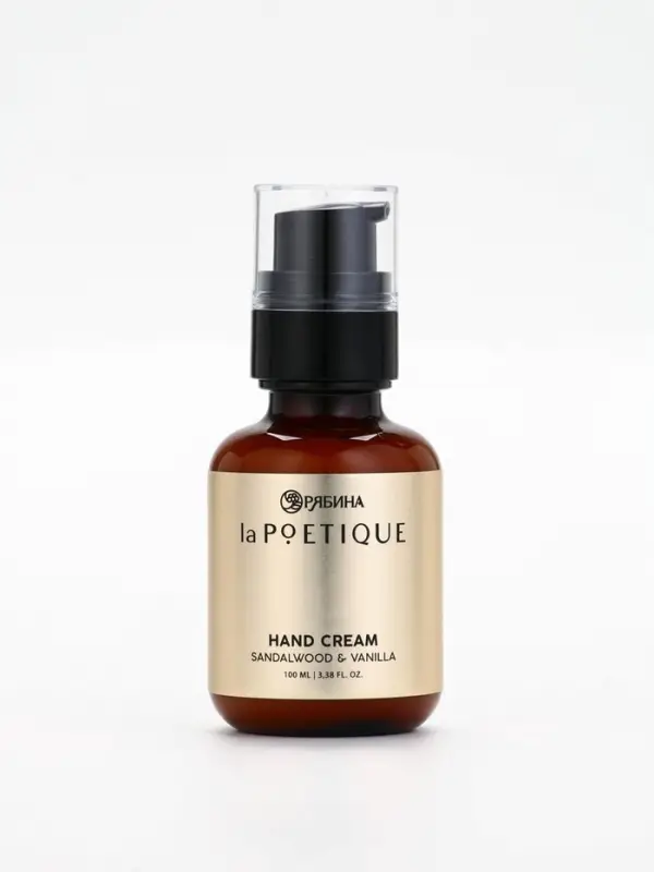 POETIQUE Крем для рук 100 мл, Сандал и ваниль POETIQUE Крем для рук 100 мл, Сандал и ваниль