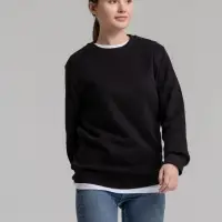 Свитшот унисекс King, черный, размер 4XL