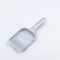 Совок для кошачьего туалета, 24&times;10&times;3 см, пластик, серый