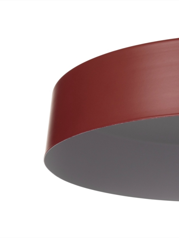 Светильник Timothy 1х40Вт Е27 пр-1м бордовый 32,5х32,5х12см