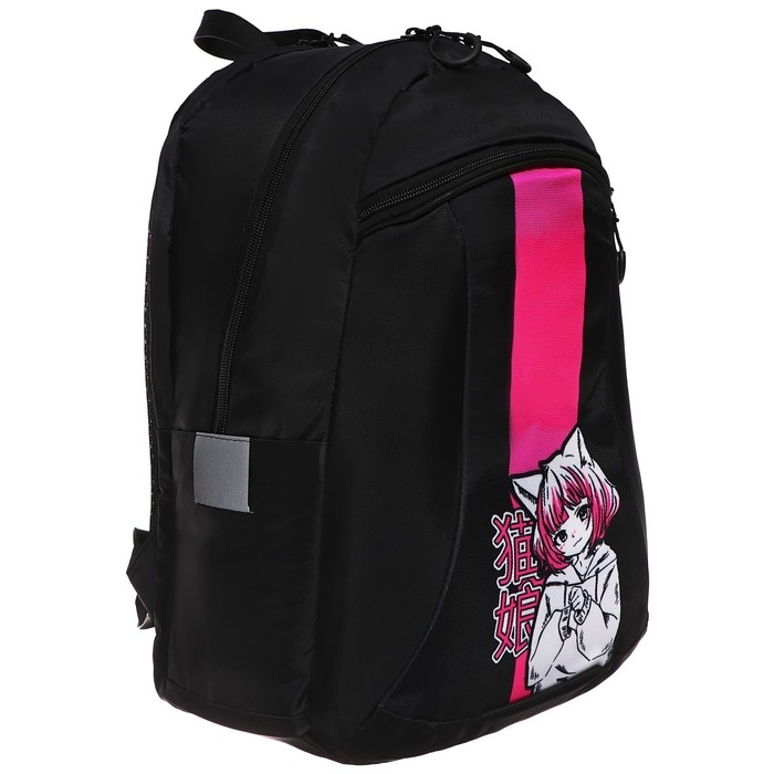 Рюкзак молодёжный, 44 х 30 х 17 см, эргономичная спинка, Calligrata Корсо  Рюкзак молодёжный, 44 х 30 х 17 см, эргономичная спинка, Calligrata Корсо "Девчуля"