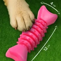 Жевательная игрушка для собак &laquo;Конфетка&raquo;, 2 см, TPR, розовая