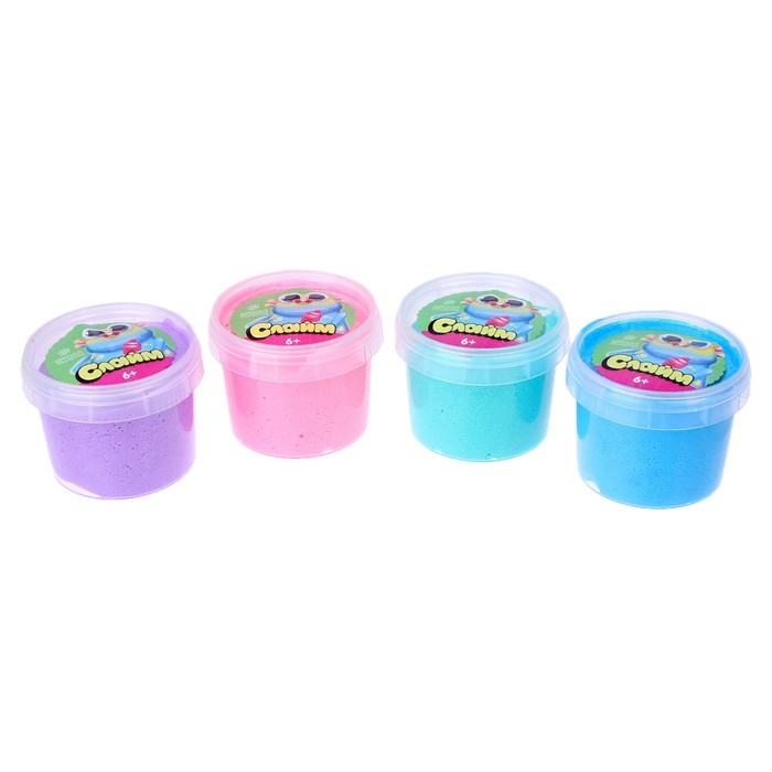 Слайм - лизун флаффи 100 мл, МИКС