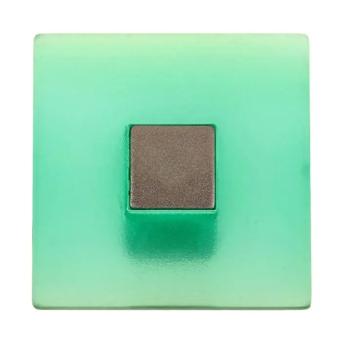 Ручка кнопка PLASTIC 003, пластиковая, зеленая Ручка кнопка PLASTIC 003, пластиковая, зеленая