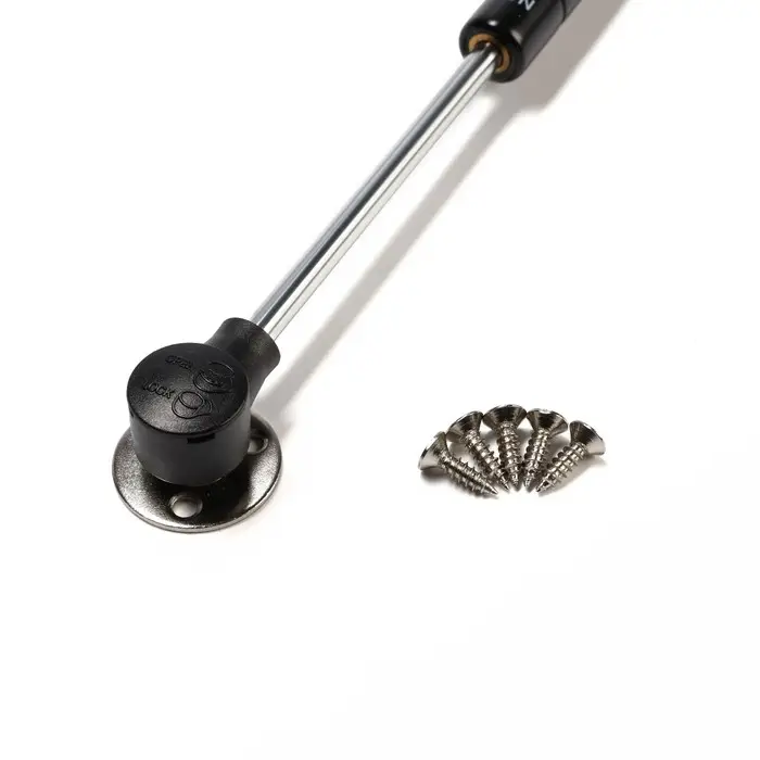 Газлифт 100N CAPPIO, доводчик, бесшумное открывание/закрывание, черный