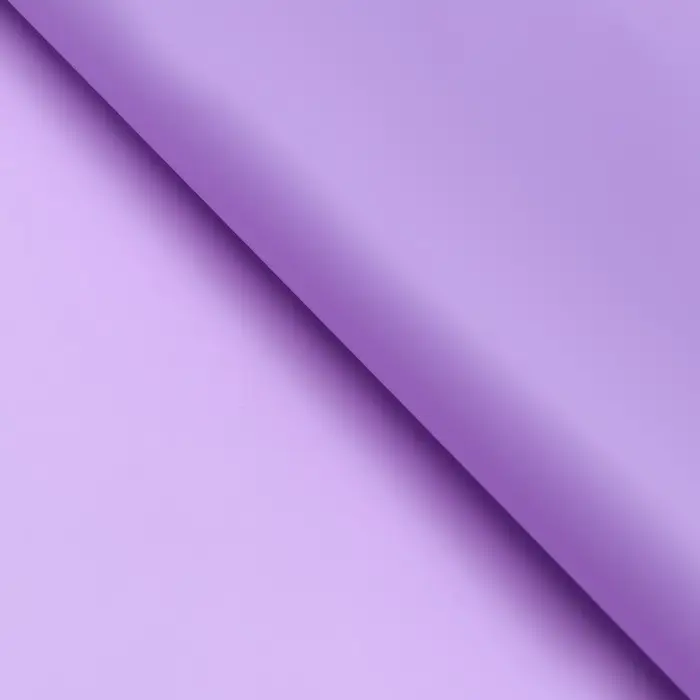 Пленка для цветов, матовая, сиреневая, 55 мкм, 57x57см ±5% см