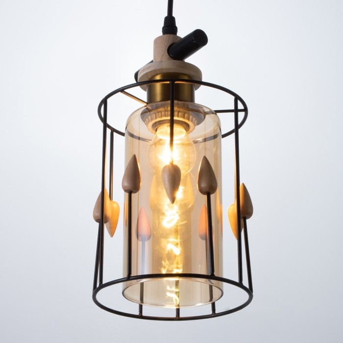 Светильник BayerLux 2119/1BK E27 40Вт черный 15х15х100 см Светильник BayerLux 2119/1BK E27 40Вт черный 15х15х100 см