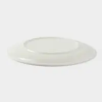 Тарелка Доляна White Label, d=20 см, фарфор, белая