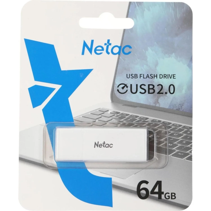 Флеш-память Netac USB Drive U185 USB2.0 64GB, retail version