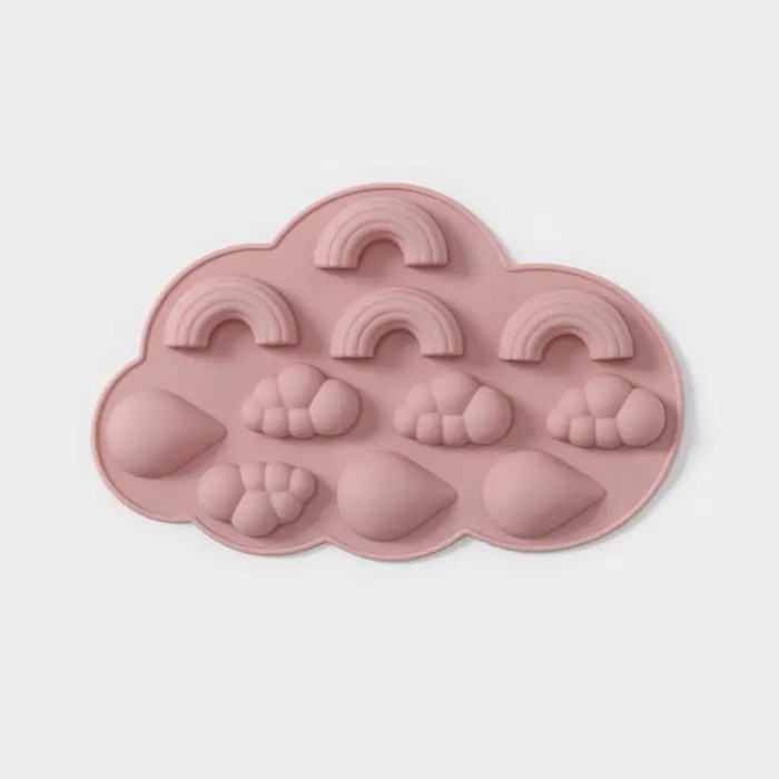 Форма для шоколада Доляна &laquo;Погода&raquo;, силикон, 22.5&times;14.5&times;1.5 см, 11 ячеек, МИКС