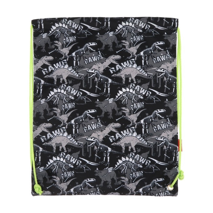 Мешок для обуви 440 х 365 мм, Erich Krause, плотность 300D, со светоотражающей полосой, Dinosaur Park Мешок для обуви 440 х 365 мм, Erich Krause, плотность 300D, со светоотражающей полосой, Dinosaur Park