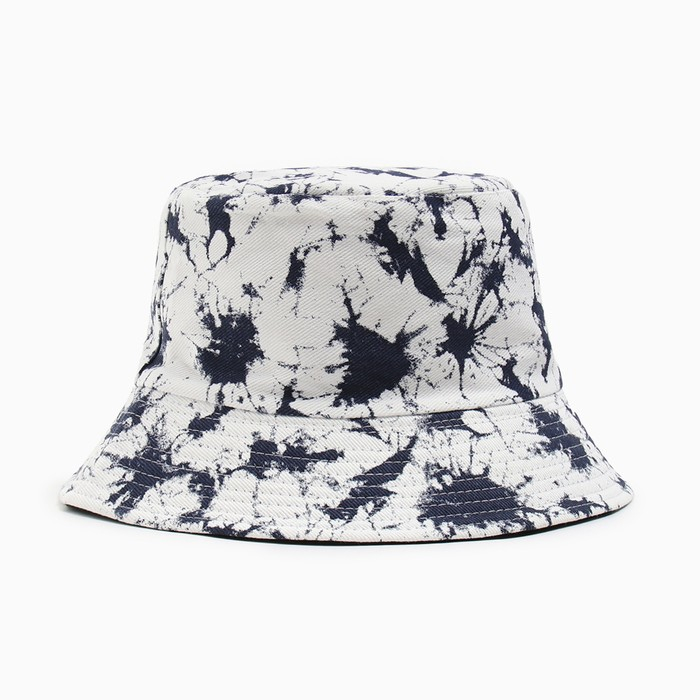 Панама  Панама "Tie-dye" MINAKU цвет белый/синий, р-р 56-58