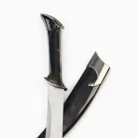 Макет оружия &laquo;Сувенирный нож. Узор&raquo;, чёрный в чехле, пластик, 28 см