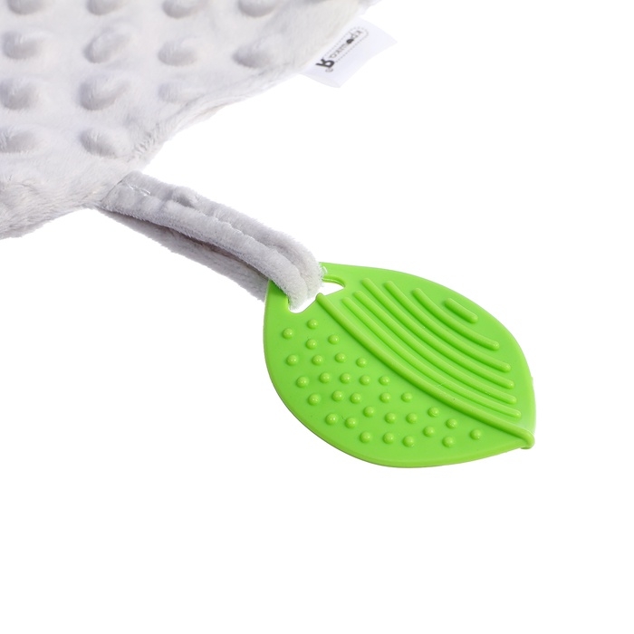 Мягкая игрушка - комфортер с прорезывателем, серый Мягкая игрушка - комфортер с прорезывателем, серый