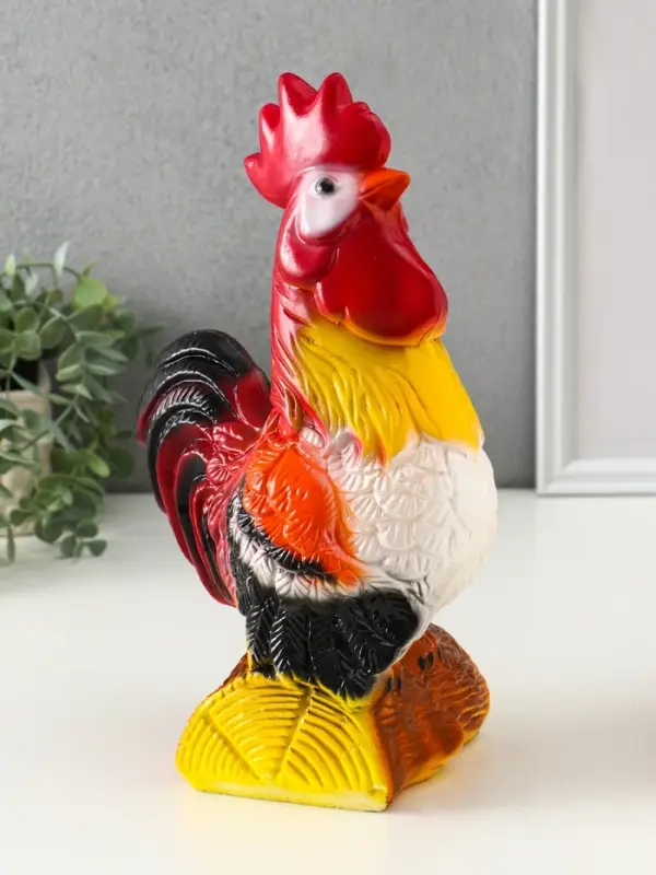 Копилка Копилка "Петух на бревне", 29,5х19х12,5 см