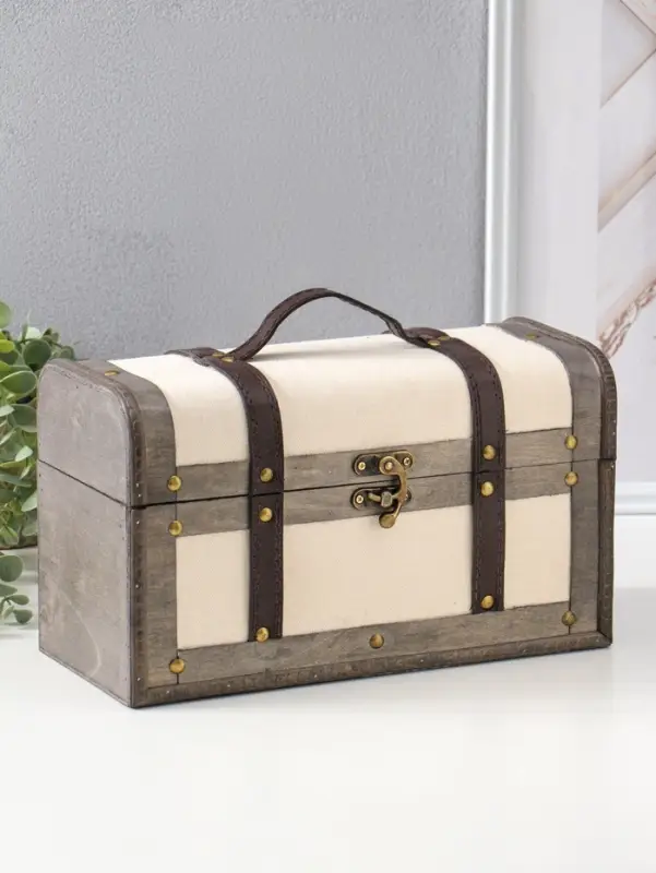 Шкатулка для украшений &laquo;Сундук. Женевра&raquo;, дерево, 30&times;14&times;17.5 см