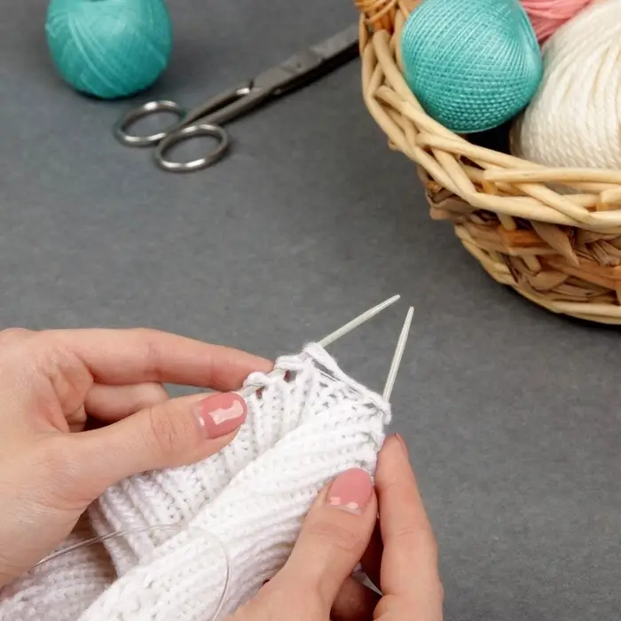 Спицы круговые, для вязания, с тефлоновым покрытием, с пластиковой леской, d=2.5 мм, 14/80 см Спицы круговые, для вязания, с тефлоновым покрытием, с пластиковой леской, d=2.5 мм, 14/80 см