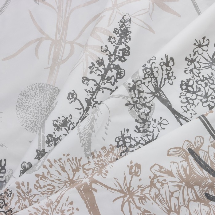 Штора для ванной Доляна «Силуэт», 180×180 см, EVA, с люверсами Штора для ванной Доляна «Силуэт», 180×180 см, EVA, с люверсами