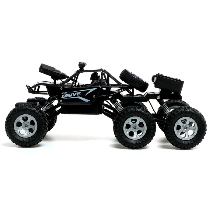 Машина радиоуправляемая «Вездеход» с камерой, полный привод, Wi-fi, элементы из металла, цвет черный Машина радиоуправляемая «Вездеход» с камерой, полный привод, Wi-fi, элементы из металла, цвет черный