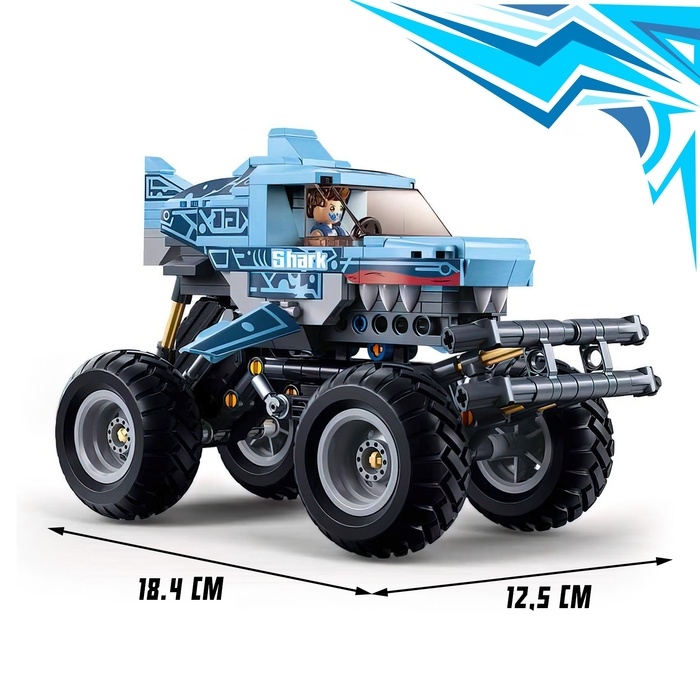 Конструктор внедорожник &laquo;Бигфут&raquo; Sluban Механо, инерционный, 273 детали, 6+
