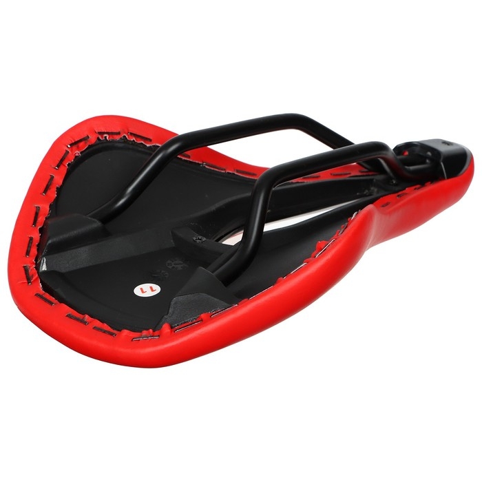 Седло Dream Bike, спорт-комфорт, цвет красный Седло Dream Bike, спорт-комфорт, цвет красный