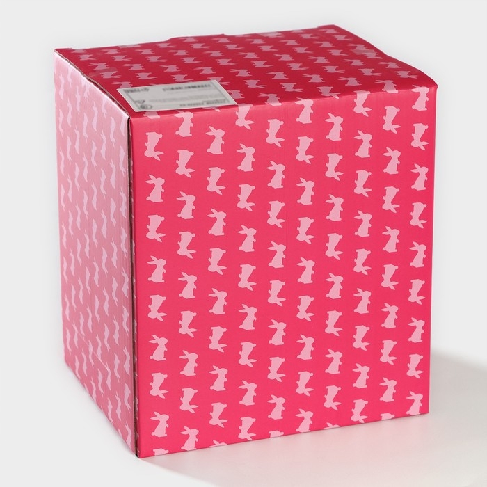 Конфетница Доляна «Зайка», 650 мл, 17×14,5×18,5 см Конфетница Доляна «Зайка», 650 мл, 17×14,5×18,5 см