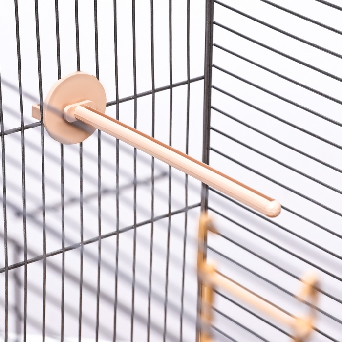 Клетка для птиц Клетка для птиц "Пижон" №104, разборная, 1 секция, 58 х 40 х 48см, бежевая