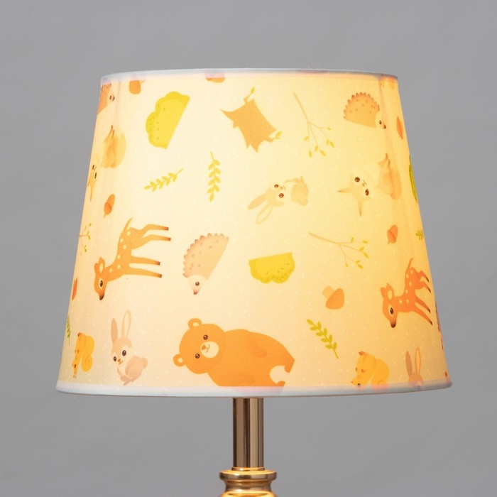 Абажур универсальный Абажур универсальный "Лесная жизнь" Е27/Е14 24х24х19см