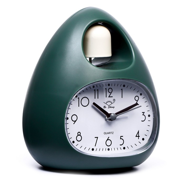 Часы настольные будильник с подсветкой, бесшумные, 2 мелодии, 5 х13 см Часы настольные будильник с подсветкой, бесшумные, 2 мелодии, 5 х13 см