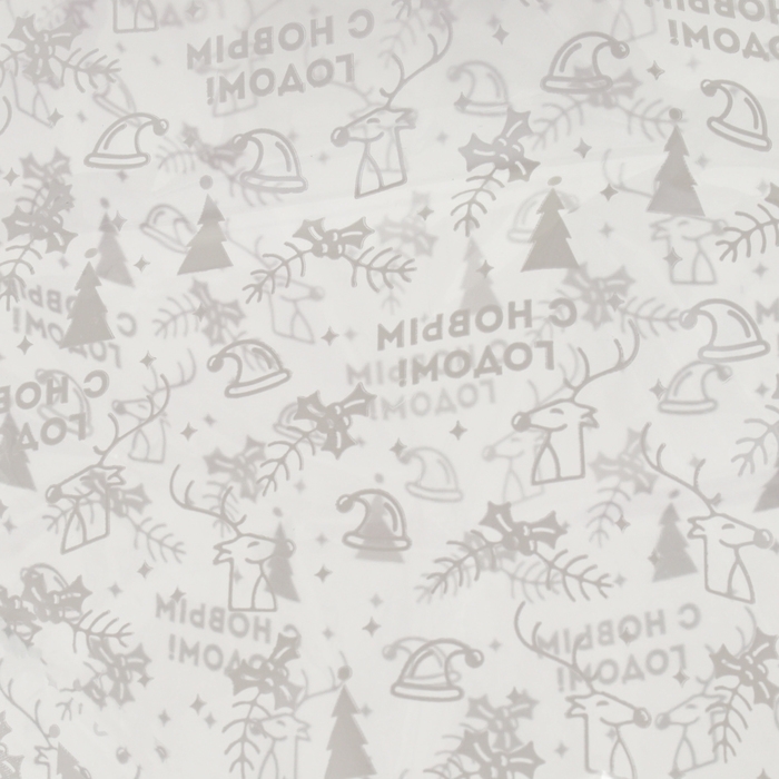 Пакет  Пакет "Подарочный", с жестким дном, микс, 14 х 22 х 55 см