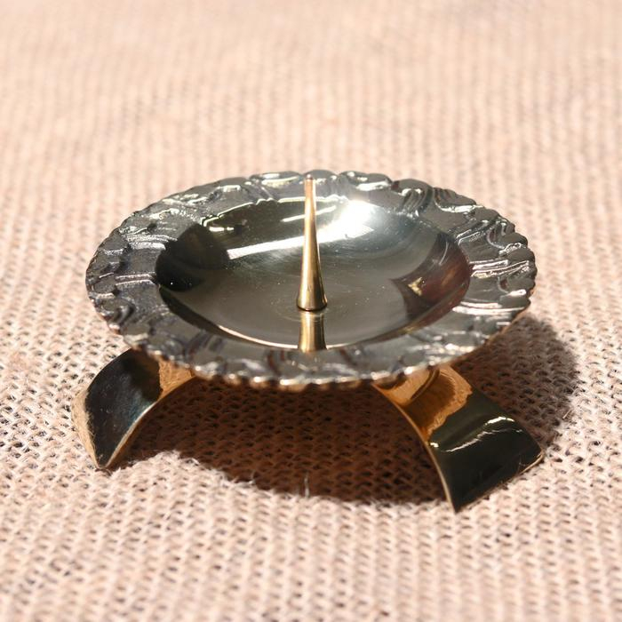 Подсвечник на 1 свечу Подсвечник на 1 свечу "Триумф" латунь