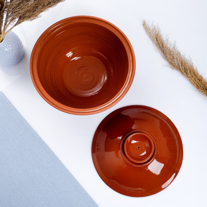 Казан  Казан "Кунгурский" 3 л, с крышкой, коричневый