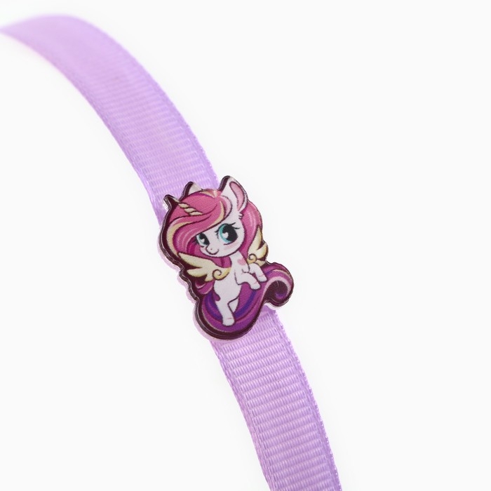 Ободок для волос «Милый единорожек» 12 х 13 х 1.2 см Ободок для волос «Милый единорожек» 12 х 13 х 1.2 см