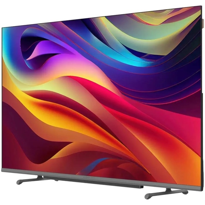 Телевизор Digma Pro 55L, 55 Телевизор Digma Pro 55L, 55",3840x2160, QLED, DVB-T2/C/S2, HDMI3, USB2, SmartTV,чёрно-серый