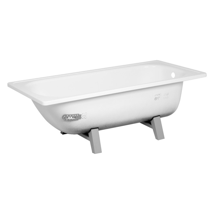 Ванна стальная  Ванна стальная "ВИЗ" ANTIKA ОР-01200 1500х700х400мм, ножки в компл., без каркаса и панели