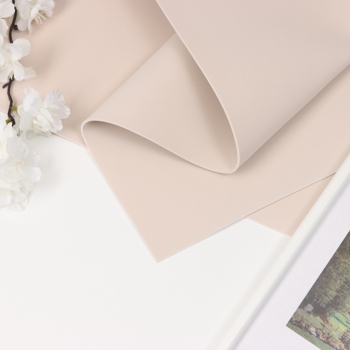 Фоамиран иранский 2 мм (светло-коричневый/146) 60х70 см Фоамиран иранский 2 мм (светло-коричневый/146) 60х70 см