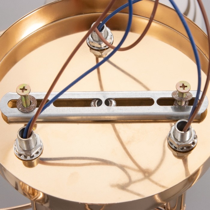 Люстра Люстра "Дорис" 3х40Вт Е27 Золото МОДЕЛЬ: 2679462