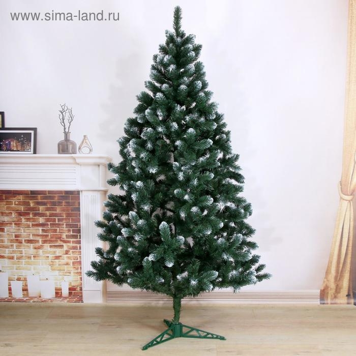 Ель искусственная Никольская иней 2,1 м (подставка пластик) Ель искусственная Никольская иней 2,1 м (подставка пластик)