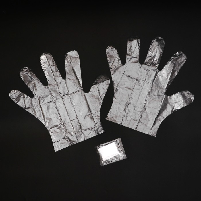 Перчатки полиэтиленовые, в индивидуальной упаковке, 50 пар Перчатки полиэтиленовые, в индивидуальной упаковке, 50 пар