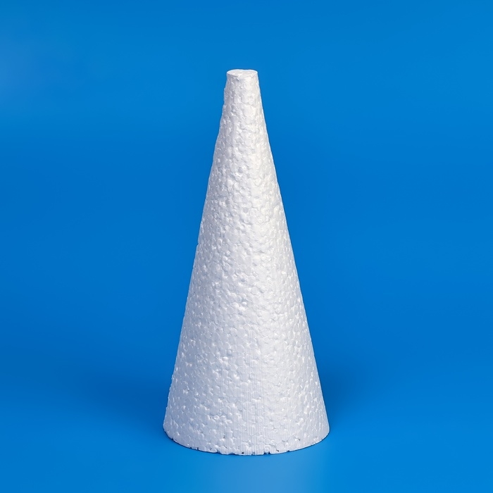 Конус из пенопласта, 20 х 9 см Конус из пенопласта, 20 х 9 см