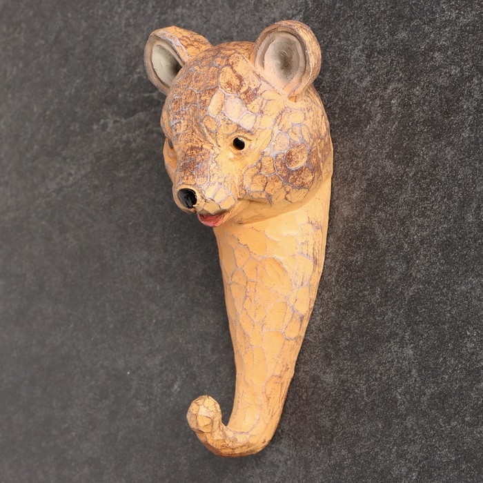 Крючок фигурный Крючок фигурный "Мишка" 15х6х7,5см