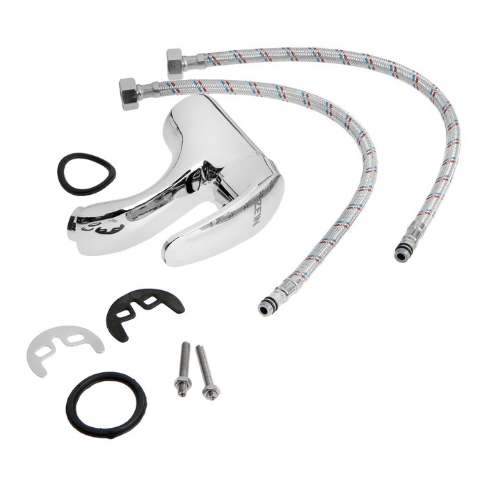 Смеситель для раковины ZEIN ZC2045, картридж керамика 35 мм, хром Смеситель для раковины ZEIN ZC2045, картридж керамика 35 мм, хром