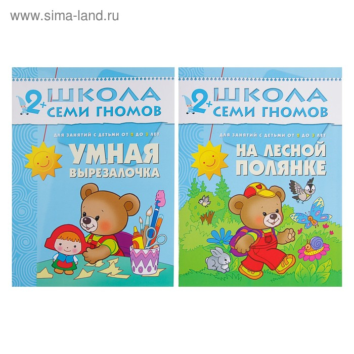 Полный годовой курс от 2 до 3 лет. 12 книг с картонной вкладкой. Денисова Д. Полный годовой курс от 2 до 3 лет. 12 книг с картонной вкладкой. Денисова Д.