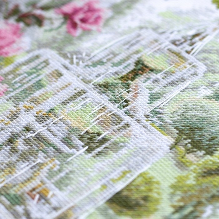 Набор для вышивания крестом «Фонтан желаний» 20 × 26 см Набор для вышивания крестом «Фонтан желаний» 20 × 26 см