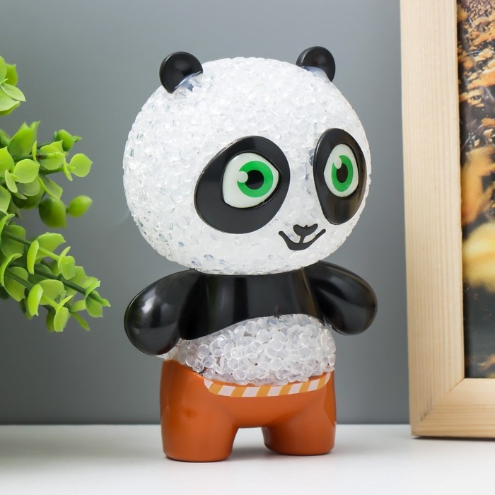 Ночник Ночник "Панда" LED RGB от батареек 3хLR44 7х7х11см RISALUX