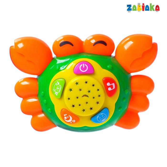 Музыкальная игрушка «Краб», световые и звуковые эффекты Музыкальная игрушка «Краб», световые и звуковые эффекты