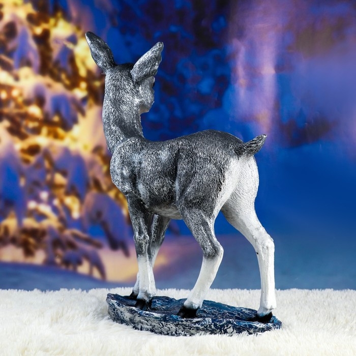 Фигура  Фигура "Олененок зимний" 52х40см