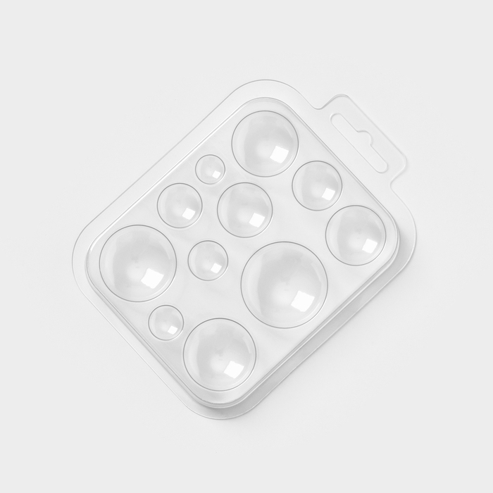 Форма для шоколада и конфет пластиковая «Шоко-круги», цвет прозрачный Форма для шоколада и конфет пластиковая «Шоко-круги», цвет прозрачный